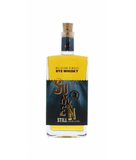 Whisky belge - Pr. de Flandre Orientale - Filliers Distillery - Sunken Still Rye 4 ans