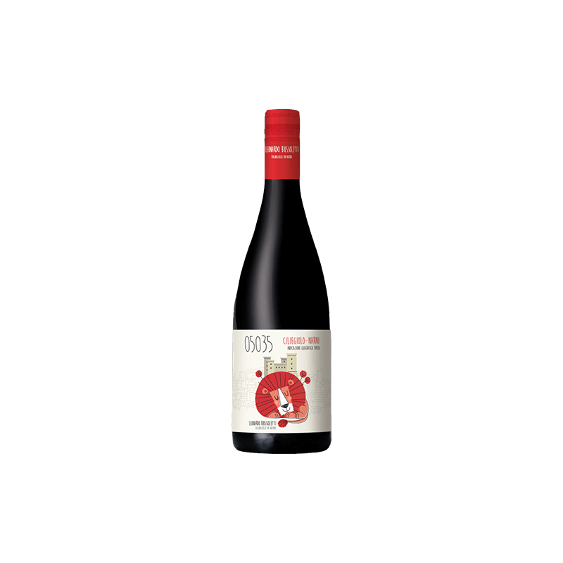 Vin rouge italien bio - IGP Ciliegiolo di Narni - Leonardo Bussoletti - Cuvée 05035 Ciliegiolo