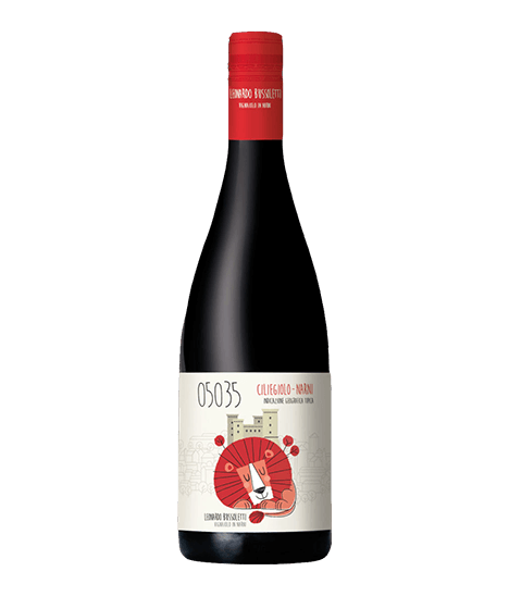 Vin rouge italien bio - IGP Ciliegiolo di Narni - Leonardo Bussoletti - Cuvée 05035 Ciliegiolo