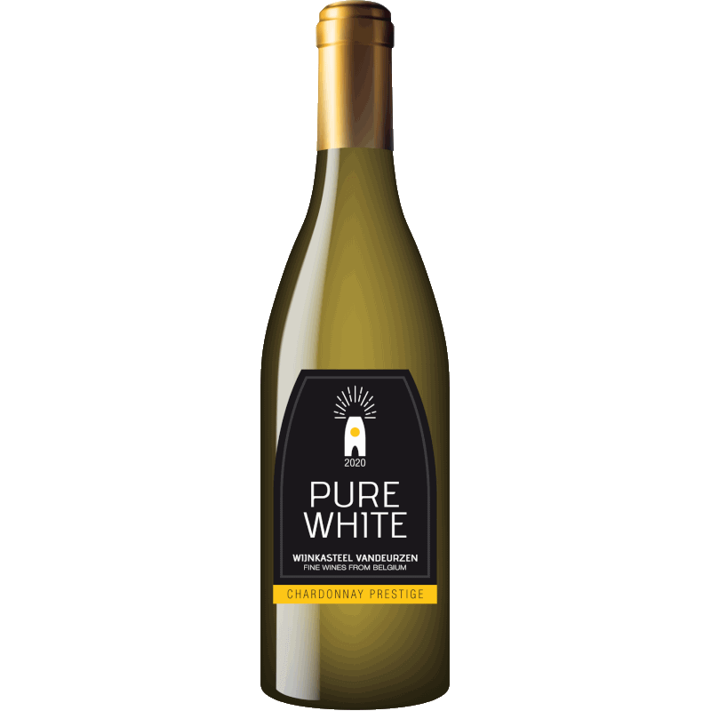 Vin blanc belge sec - Hageland - Domaine Vandeurzen - Cuvée Chardonnay Prestige