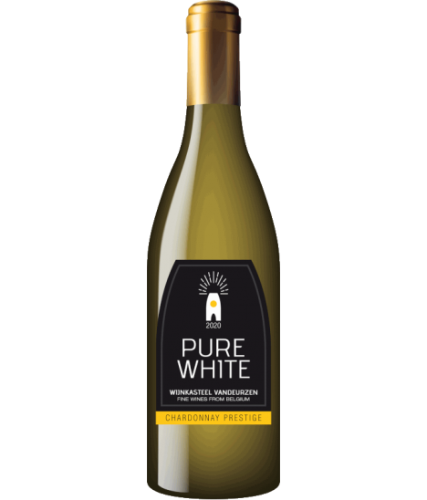 Vin blanc belge sec - Hageland - Domaine Vandeurzen - Cuvée Chardonnay Prestige