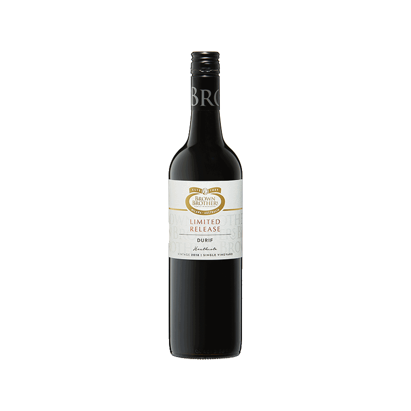 Vin rouge australien vegan - Heathcote Region - Brown Brothers - Cuvée Limited Release - Durif