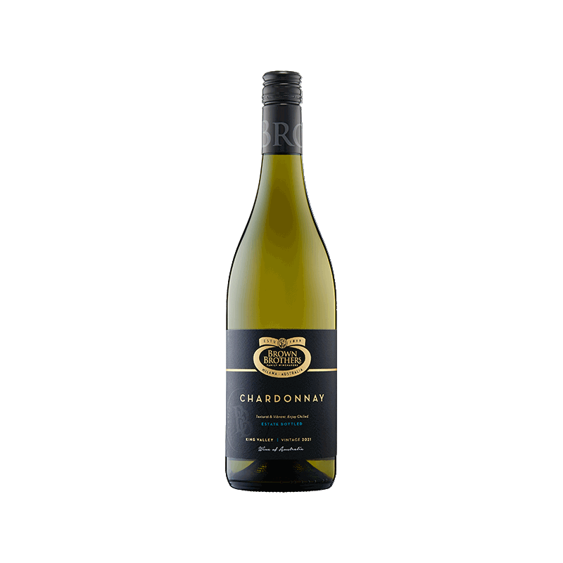 Vin blanc australien sec vegan - King Valley - Brown Brothers - Cuvée Chardonnay Estate Reserve