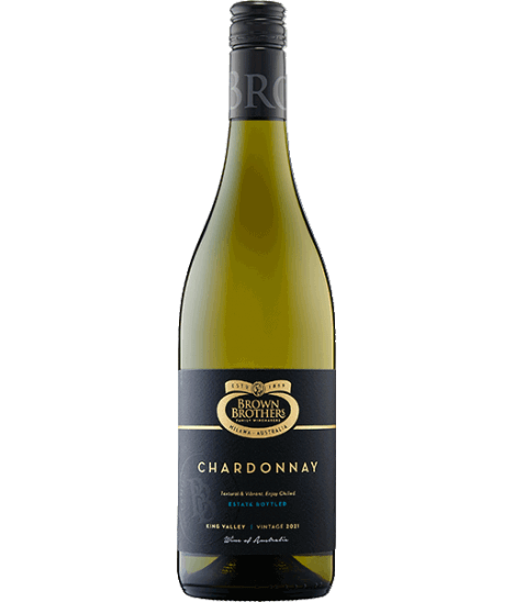 Vin blanc australien sec vegan - King Valley - Brown Brothers - Cuvée Chardonnay Estate Reserve