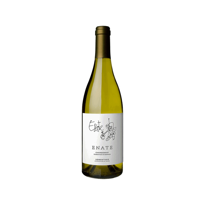Vin blanc espagnol sec - DO Somontano - Bodega Enate - Cuvée Chardonnay Barrica 2021