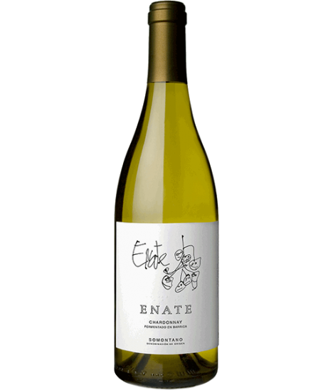 Vin blanc espagnol sec - DO Somontano - Bodega Enate - Cuvée Chardonnay Barrica 2021