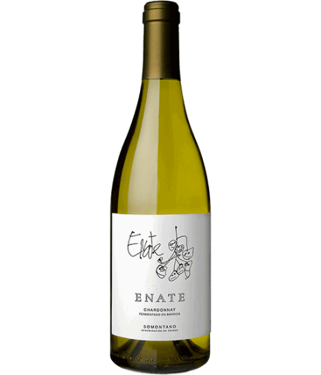 Vin blanc espagnol sec - DO Somontano - Bodega Enate - Cuvée Chardonnay Barrica 2021