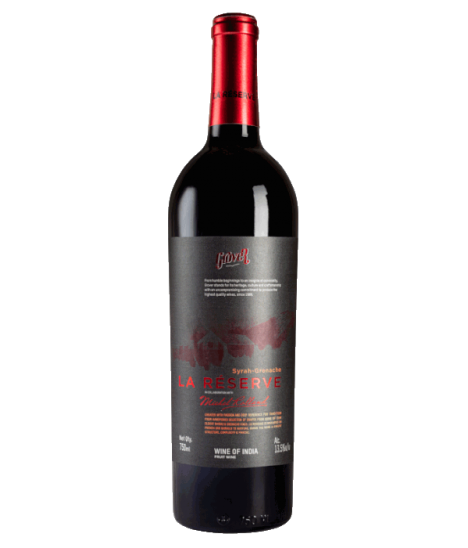 Vin rouge indien - Maharashtra / Karnataka Region - Grover Zampa - Cuvée Reserve Rouge - Syrah Grenache