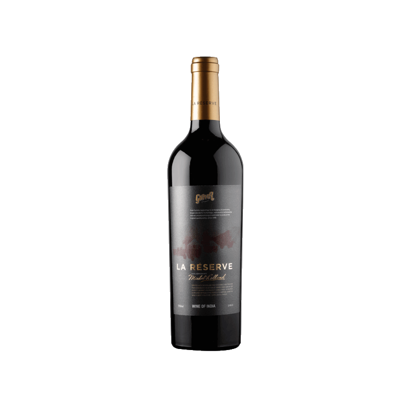 Vin rouge indien - Maharashtra / Karnataka Region - Grover Zampa - Cuvée Reserve Rouge