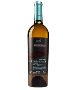 Vin blanc indien sec - Maharashtra / Karnataka Region - Grover Zampa - Cuvée Reserve Fumé Blanc