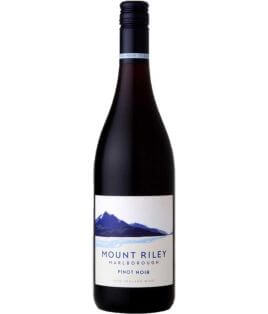 Vin rouge Nouvelle-Zélande - Marlborough - Mount Riley Wines - Cuvée Pinot Noir