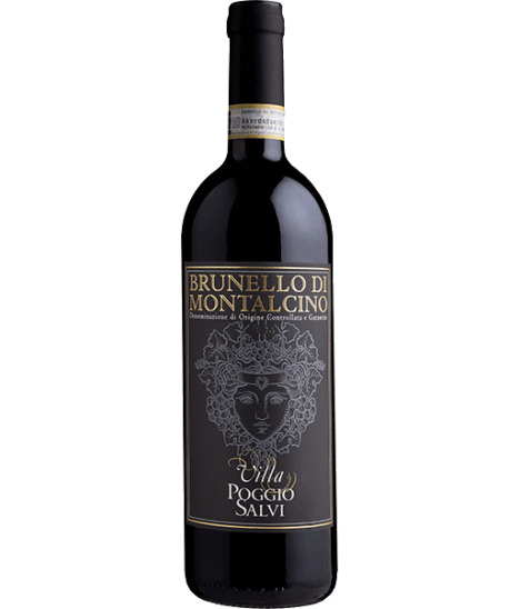 Vin rouge italien - DOCG Brunello di Montalcino - Villa Poggio Salvi - Cuvée Sangiovese