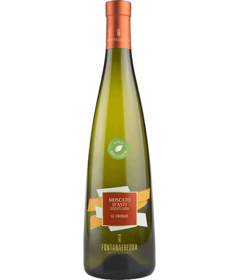 Vin blanc italien semi liquoreux bio - DOCG Moscato d’Asti - Cantine Fontanafredda - Cuvée Le Fronde