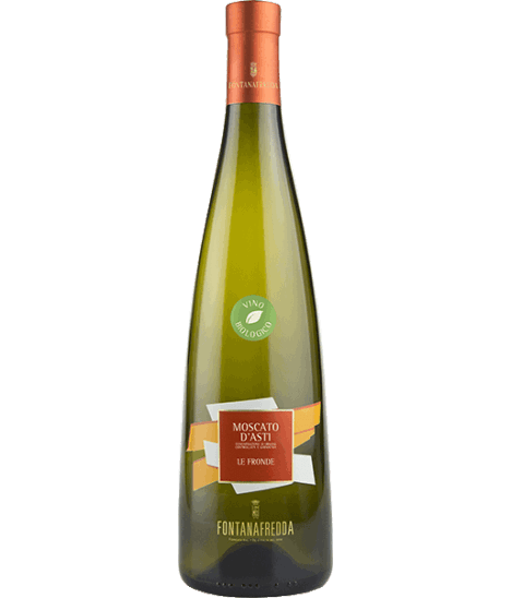 Vin blanc italien semi liquoreux bio - DOCG Moscato d’Asti - Cantine Fontanafredda - Cuvée Le Fronde