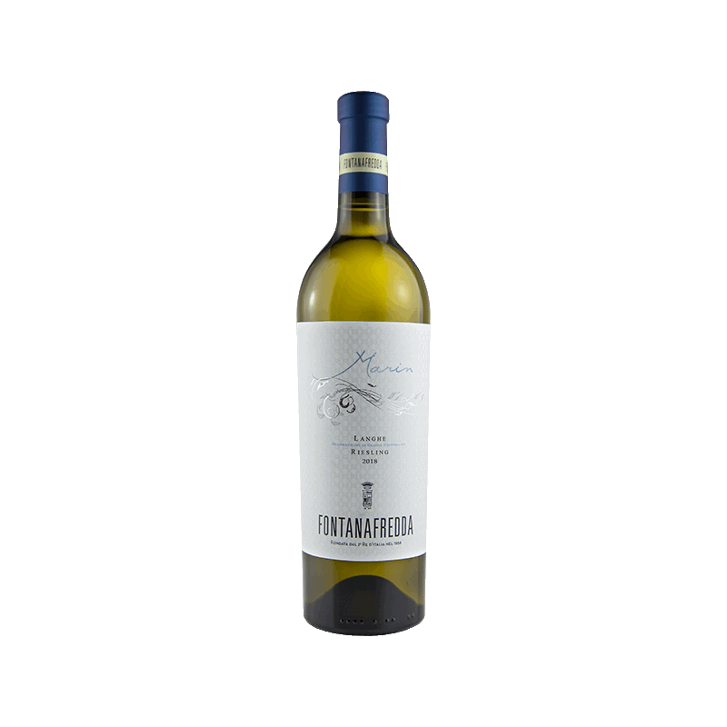 Vin blanc italien sec - DOC Langhe - Cantine Fontanafredda - Cuvée Marin - Riesling et Nascetta