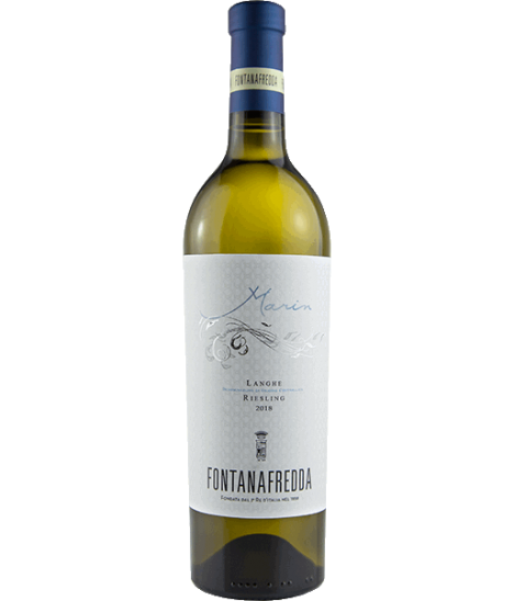 Vin blanc italien sec - DOC Langhe - Cantine Fontanafredda - Cuvée Marin - Riesling et Nascetta