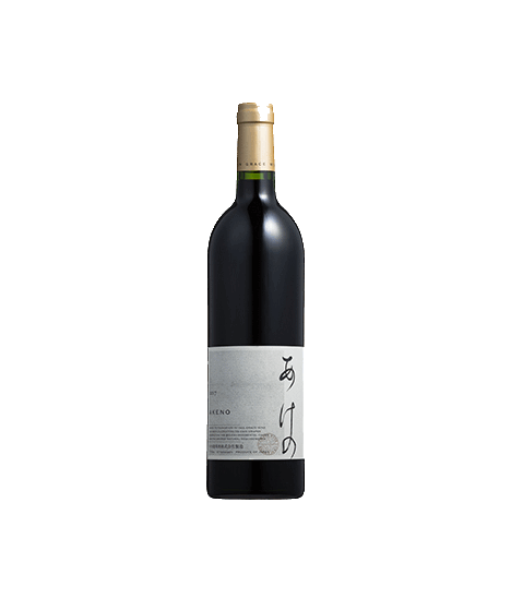 Vin rouge japonais - Yamanashi region - Domaine Grace Wine - Cuvée Akeno 100th Anniversary