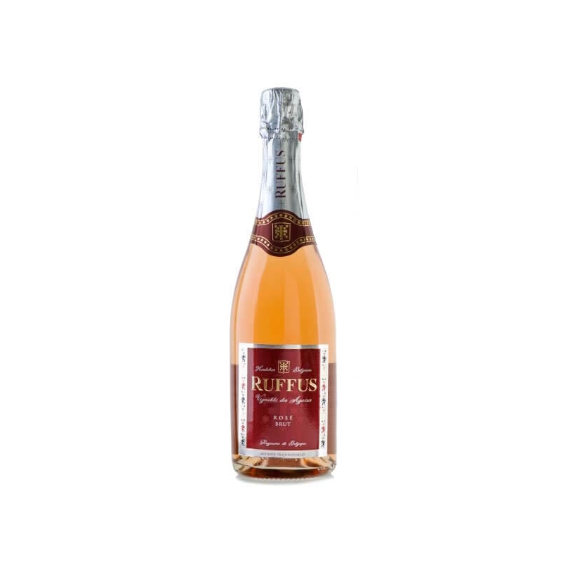 Vin pétillant belge rosé - Pr. de Hainaut - Vignoble des Agaises - Cuvée Ruffus Rosé