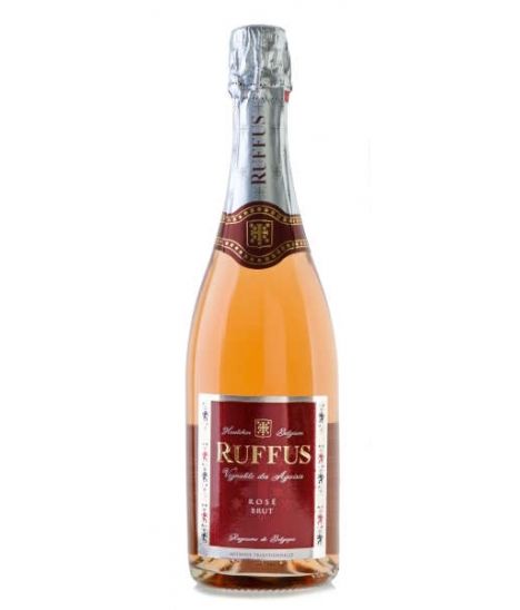 Vin pétillant belge rosé - Pr. de Hainaut - Vignoble des Agaises - Cuvée Ruffus Rosé
