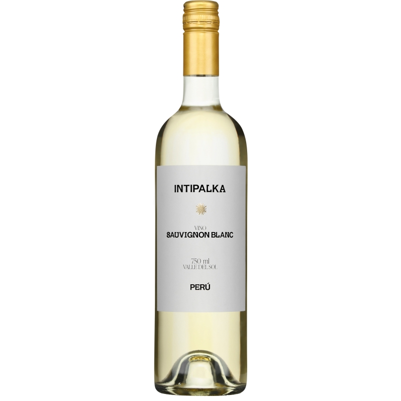 Vin blanc péruvien sec - Ica Valley - Intipalka - Cuvée Sauvignon Blanc