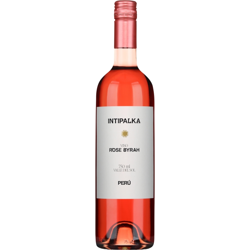 Vin rosé péruvien sec - Ica Valley - Intipalka - Cuvée Rosé Syrah