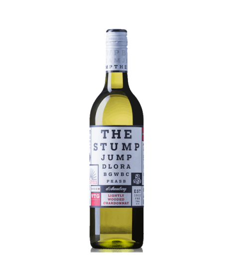 Vin blanc australien sec bio - South Australia McLaren Vale - d'Arenberg - Cuvée Stump Jump Lightly Wooded Chardonnay