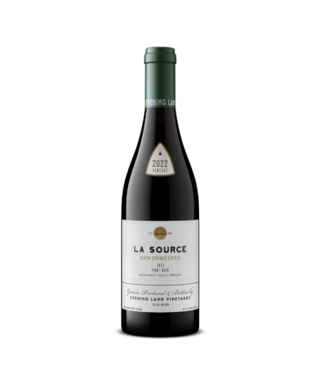 Vin rouge américain - Oregon - AVA Eola-Amity Hills - Evening Land - Cuvée La Source - Pinot Noir