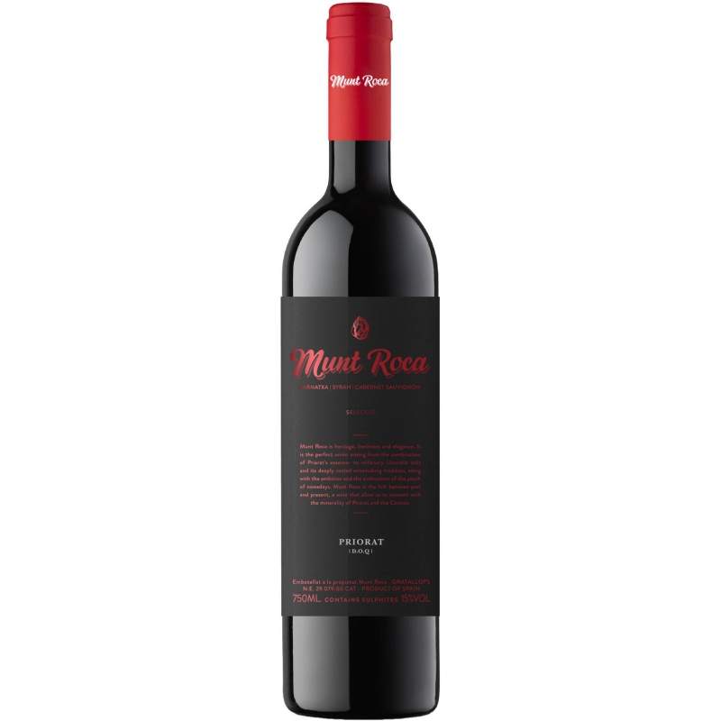 Vin rouge espagnol - Catalogne - DOQ Priorat - Munt Roca - Cuvée Selecció Tinto