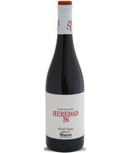 Vin rouge espagnol - Castille-et-León - DO Bierzo - Bodega Heredad Moran & López - Cuvée Heredad 26 Mencía Roble