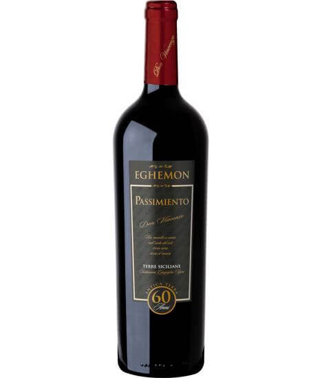 Vin rouge Italien - Sicile -EGHEMON PASSIMIENTO