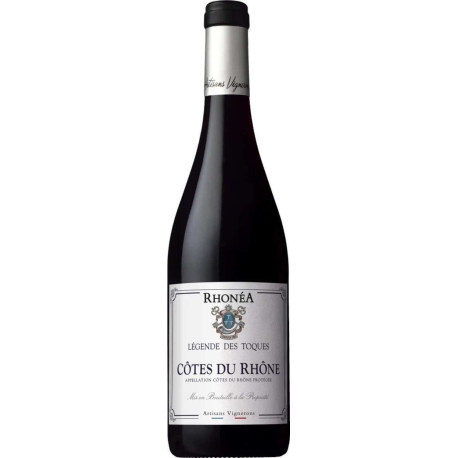 Vin rouge BIO Français - Rhone - Legendes des Toques - Grenache / Syrah / Cinsault