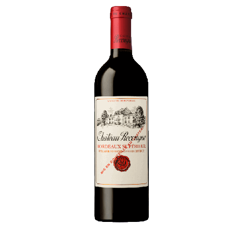 Vin rouge France - Bordeaux - Chateau Recougne - Bordeaux supérieur