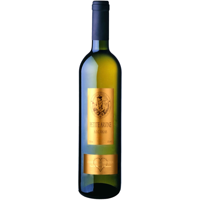 Vin blanc suisse sec - Valais - AOC Valais - Cave Saint-Pierre - Cuvée Réserve des Administrateurs - Petite Arvine du Valais