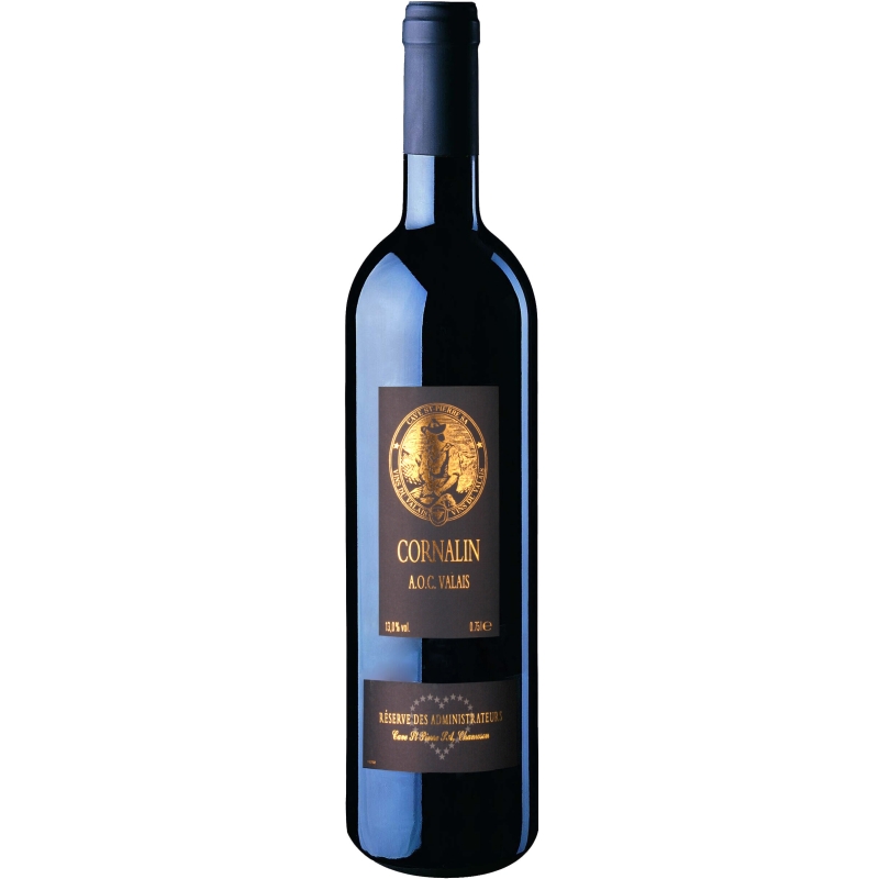 Vin rouge suisse - Valais - AOC Valais - Cave Saint-Pierre - Cuvée Réserve des Administrateurs - Cornalin du Valais