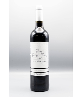 Vin rouge Francais - Domaine St jean Les mimosas IGP Mont Baudile rouge