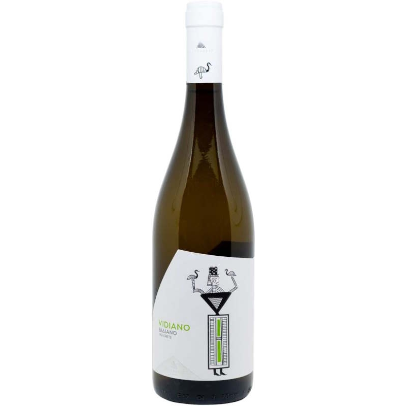 Vin blanc grec sec vegan - IGP Crète - Domaine Lyrarakis - Cuvée Queen - Vidiano