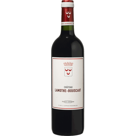 Vin rouge Francais - AOC Pessac Leognan - Chateau Lamothe Bouscaut rouge