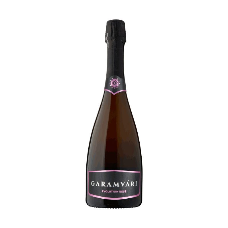 Vin pétillant rosé hongrois - Balatonboglár Region - Garamvári Estate - Cuvée Evolution Rosé Brut