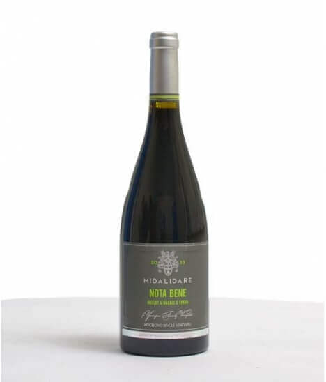 Vin rouge bulgare - Thracian Valley - Midalidare - Cuvée Nota Bene (Merlot / Malbec / Syrah)