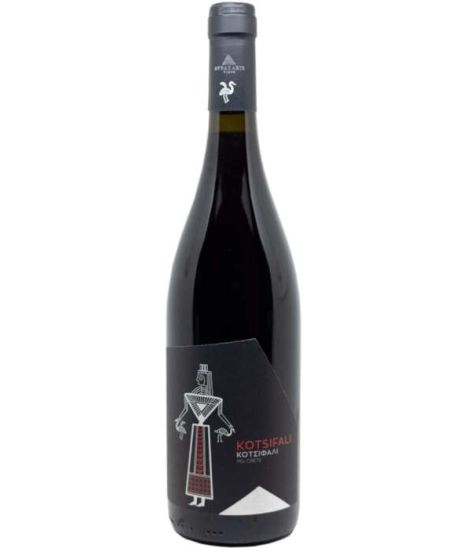 Vin rouge grec vegan - IGP Crète - Domaine Lyrarakis - Cuvée Queen - Kotsifali