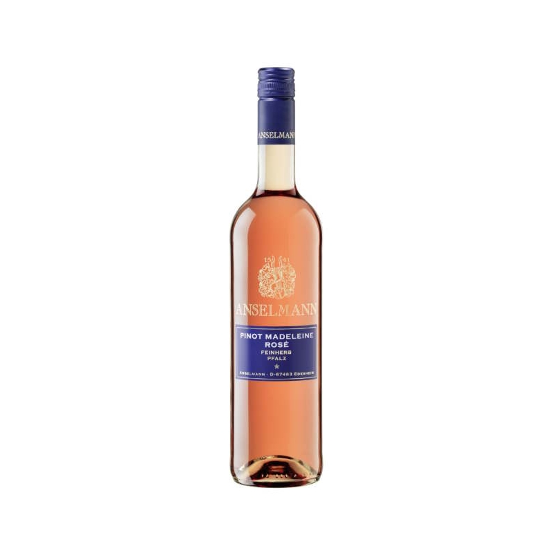 Vin rosé allemand demi-sec - Pfalz - Anselmann - Cuvée Pinot Madeleine Feinherb