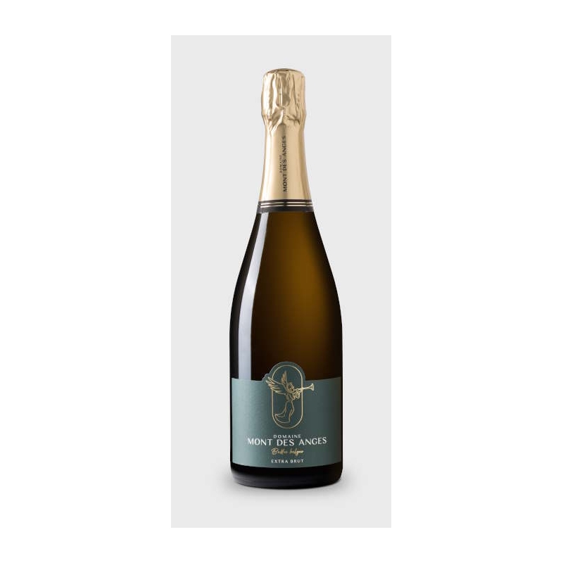 Vin pétillant belge extra brut - Pr. de Hainaut - Domaine Mont des Anges - Cuvée Extra Brut