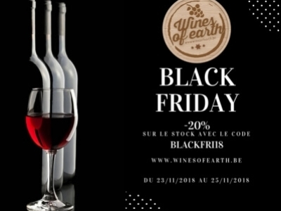 Black Friday 2018 chez Wines of Earth : nos bonnes affaires